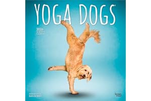Yoga Dogs – Hunde Yoga 2026 – 16-Monatskalender: Original BrownTrout-Kalender [Mehrsprachig] [Kalender] (Wall-Kalender)