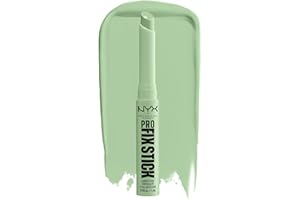 ‎NYX PROFESSIONAL MAKEUP NYX Professional Makeup Corrective Concealer, Conceals Dark Circles, Blemishes, Dark Spots and Discolourations, with Hyaluron, 12 Hours Hold, Vegan Formula, Pro Fix Stick, Green