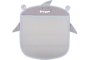 Litinliv Bath Rete Giocattolo, Rete per Giochi da Bagno per Bambini Giocattolo per Vasca, Portaoggetti da Appendere Organizzatore per Vasca da Bagno e Doccia (Grigio)