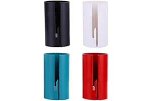 HDGSAFD 4 sztuki cylindryczny nóż do papieru narzędzie do cięcia papieru do pakowania papieru akcesoria do pakowania prezentów DIY