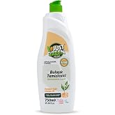 Just Green Organic Bitkisel Elde Bulaşık Deterjanı Portakal Yağlı, Ecocert Organik Sertifikalı G&uuml;&ccedil;l&uuml; Yağ &Ccedil;&ouml;z&uuml;c&uuml; Bulaşık Sıvıs