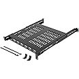 Tecmojo 1U Adjustable Vented Server Rack Mount Shelf - 13.8" (350mm ...