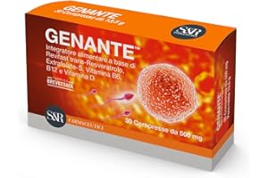S&R Farmaceutici | Genante - Integratore alimentare specifico per la Fertilità, per la Donna e l'Uomo. Formula Brevettata con Revifast - 30 compresse da 500 mg