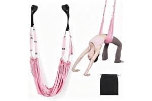 yolzhxe Air Yoga Strap, yoga hängmatta dörrram, lufttyg | Justerbart benträningsband för yoga, dans, balett, fitness och pila