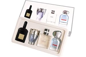 GHZSTE Ensemble De Parfum De Cologne pour Hommes, 4 Pièces, Eau De Toilette, Parfum Longue Durée, Parfum en Spray pour Cadeau De Noël, Thanksgiving