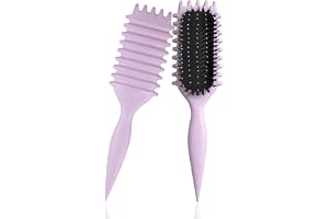 Lockborste Curly Hair Brush – för definiering och styling, lockborste/hårborste för lockar, curl defining brush mot drag och för ren lockseparation