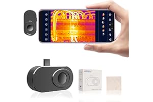 NOYAFA Wärmebildkamera für Android USB-C, Upgraded Smartphones Thermokamera 256x192 IR Auflösung, MSX Bildverbesserungstechnologie für Heimgebrauch, Gebäude, NF-586S