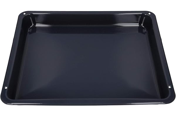 Dekarox fettpanna emaljerad 425 x 360 x 43 mm för AEG Electrolux Juno Zanussi 87028820/0 3870288200 för ugn spis
