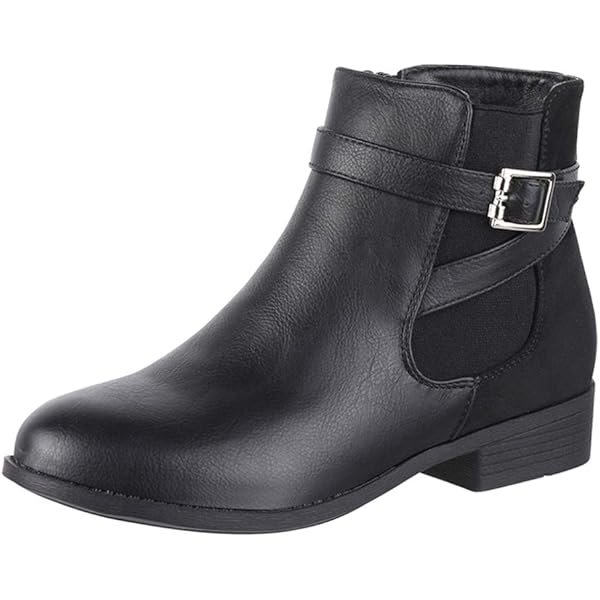 Tamaris Flat 1-25305-45 enkellaarsjes, bruin, 41 EU, bruin, 41 EU