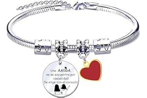 JRZDFXS Regalos Amigos Pulseras Amigos Pulseras Amistad Mujeres Regalos de graduación Regalos de cumpleaños, Regalos de pulsera para mujeres, Regalos creativos para amigos