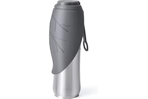 Petace Dog Water Bottle for Travel, 750 ml, Insulated Stainless Steel Dog Drinking Bottle, Portable Water Bottle, Dog, Double-Walled Vacuum Insulated