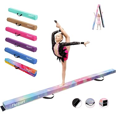 Trave Di Equilibrio Pieghevole 2.1m Woosien - Per Ginnastica Casa, Antiscivolo, Multicolore - Foto 11