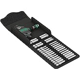 Wera '05057470001 Kraftform Compact 400 hand Screwdriver and End Set, 17 Pieces