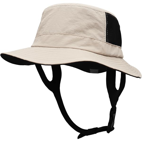 CLAPE Chapeau Soleil Large Bord Anti UV - Casquette Surf Imperméable Avec Lacet Réglable - Bob Randonnée Camping