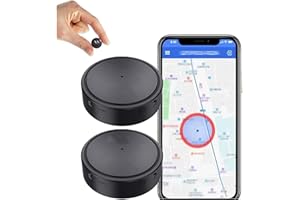 NIBLIDO GPS Tracker Strong Magnetic Car Vehicle Tracking Anti-Lost, Multi-Function GPS Mini Lacator, Monitoring, Automatic Recording/Voice Activated Callback with App, for Professional Vehicles (1)