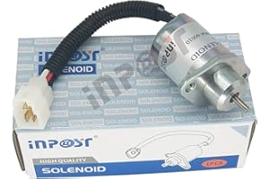 INPOST NPOST 17454-60010 - Solenoide di arresto per Kubota D905 D1005 D1105 V1205 V1305 V1505T Yanmar Synchro Start 1503ES-12A5UC5S SA-4569-T