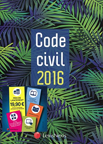 Code civil 2016 : Jaquette Palmes gratuit Code civil 2016 : Jaquette Palmes gratuit