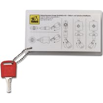Ersatzschlüssel Büromöbel, Gesika 2D 39, Schlüssel, Schreibtisch Ersatzschlüssel Büromöbel, Gesika 2D 39, Schlüssel, Schreibtisch