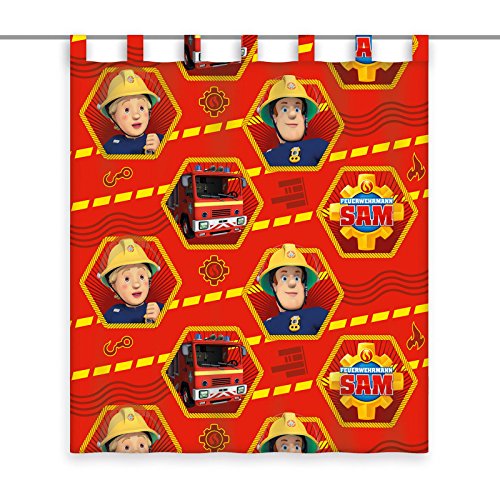 HerdingFireman Sam, Polyester, red, 160 x 140 cm
