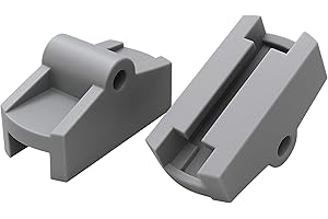 Sintrix Fab Ersatz-Gleitscharnier 2 Stück, kompatibel mit IKEA Behjälplig – Gleiter für Frontblenden-Befestigung an Geschirrspülern – passend für IKEA Spülmaschine & Varioscharnier 10054807 10052700