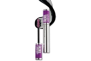 Maybelline New York Mascara Falsies Lash Lift, Effetto laminazione delle ciglia, Scovolino a doppia curva per volumizzare e incurvare, Nero, 9,4 ml