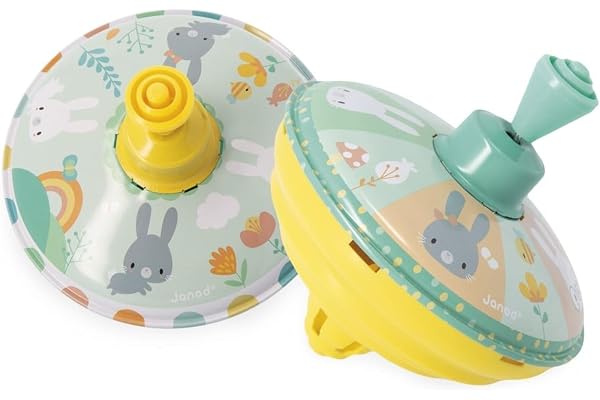 Toupie en métal lapin Pure - Janod