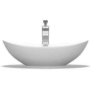 VILSTEIN© Keramik Waschbecken Aufsatz-Waschbecken Aufsatz-Waschschale