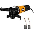 JCB PROFESSIONAL 750W, 4 Inch Angle Grinder Machine with Carbon Brush, Spindle & Adjustable Guard, Handle | Angle Grinder Small |JCB Angle Grinder for Cutting, Grinding, Polishing (JCB 750W | 4 Inch)