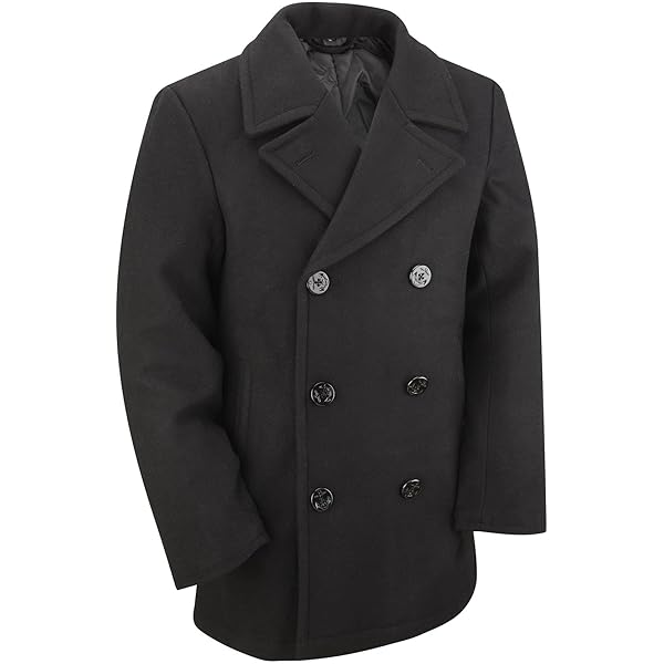 MFH Mens US Pea Coat Blue size XS : Amazon.co.uk: Fashion