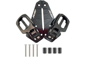 KTTUO per XADV 750 Pedane per Fuoristrada Conducente per X-ADV 750 XADV 750 2021 2022 2023 2024 Poggiapiedi posteriore pieghevole Poggiapiedi Pedane Kit carenatura Accessori