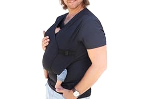 JULYMENS Amtopiyo Dad Kangaroo T-Shirt Mom Soothe Little Wrap Carrier V Neck Short Sleeve Tank Tops, Men, Medium