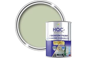 HQC Anti Damp, Anti Mould and Condensation -Sage Green Matt Finish - 1 Litre - Prevent & Control Damp On Internal Walls & Ceilings - Easy To Apply