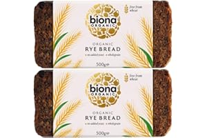 PARKERS Biona Sliced Rye Bread 500gm (Pack of 2)