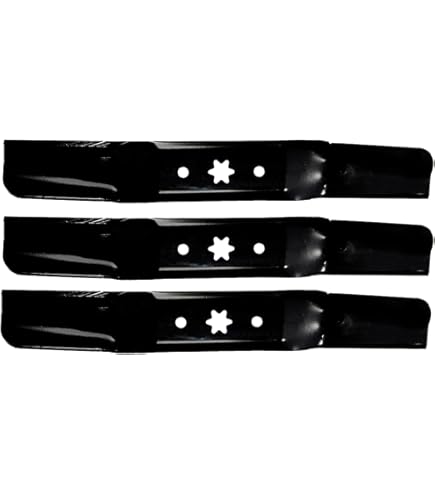 Produktbild von Rasenmähermesser Für MTD & CUB CADET - 3er Set Ersatzmesser 454,6 Mm