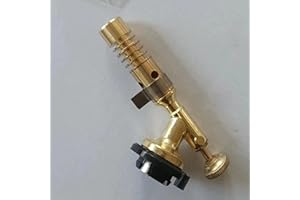 DBZQSCW Butane Torch,Kitchen Cooking Blow Torch Chef Gas Torch Flame Gun,Adjustable Flame Torch Lighter for Cooking Desserts Brulee BBQ Metal Welding Baking(Butane Gas Not Included)