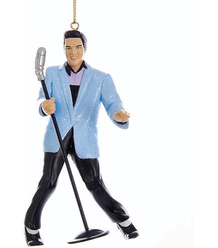 Kurt Adler | Holiday | Kurt S Adler Ornament Elvis Presley Singing In