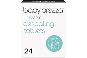 Baby Brezza Universal Descaling Tablets – 24 Pack – Safe & Effective Limescale Remover for Baby Brezza Machines – Non-Toxic, Hypoallergenic Formula