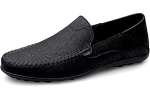 Remxi Herren Mokassins Slippers Lederschuhe Slip On Penny Loafers Fahren Klassische Bussnis Derby Oxford Schuhe