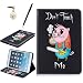 Produktbild HB-Int 3 in 1 Standfunktion Hülle für iPad Mini 1 / 2 / 3 Flip PU Leder Schutzhülle Cartoon Schwein Wallet Case Brieftasche Kartenfächer Ledertasche Magnetverschluss Schale Beschützer Haut Lederhülle Book Style Holder Etui Protective Cover Dünn Slim Cover Don't Touch Me Bumper Zubehör mit Stylus Pen + Staub Steckere