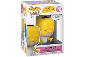 Funko Pop! Sayings: Simpsons 2- Homer Simpson - The Simpsons - Figura in Vinile da Collezione - Idea Regalo - Merchandising Ufficiale - Giocattoli per Bambini e Adulti - TV Fans