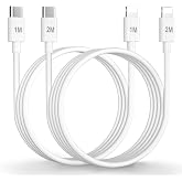 USB C to Lightning Cable 1M+2M [Apple MFi Certified], iPhone USB C Cable | iPhone Cable Fast Charging Type C Cable iPhone Cha