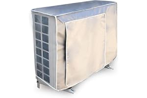 Stronrive Couverture Climatiseur, Housse Climatiseur Exterieur Plus Épaisse Couverture Imperméable Climatiseur Couverture pour Unités Extérieures