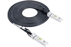 10Gtek 10Gb SFP+ DAC Twinax Cable, Passive, Compatible with Intel XDACBL5M, 5-Meter(16.5ft)