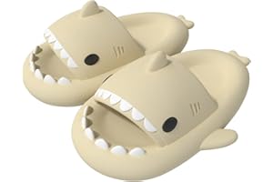 ChayChax Shark Sildes Slippers klapki kąpielowe dla kobiet i mężczyzn, dzieci, kapcie kąpielowe, letnie kapcie kąpielowe, antypoślizgowe buty kąpielowe, sandały plażowe