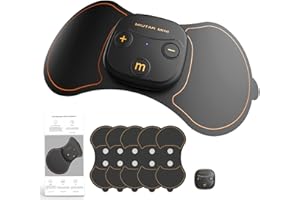 MIUTARMINI Wireless TENS Unit Muscle Stimulator Machine for Pain Relief Therapy, Rechargeable TENS Machine for Pain Management, Portable TENS Device for Back, Shoulder,Pain Relief, 5 Pads (Host &5Pads)