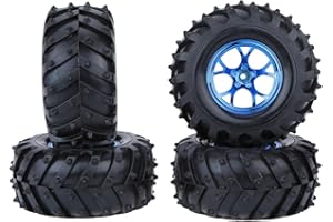 GoolRC 4pcs/Set 1/10 Monster Truck Pneus pour HSP Traxxas HPI Tamiya Kyosho RC Voitures