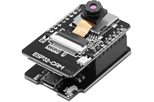 ‎APKLVSR APKLVSR ESP32-CAM Entwicklungsplatine, ESP32 CAM MB WiFi/Bluetooth Entwicklung Board DC 5V Dual-Core-Entwicklungsplatine mit OV2640 Kamera TF Card Module, Micro USB Port,kompatibel mit Arduino