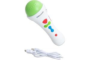 Betzold - Kindermikrofon mit Aufnahmefunktion - Karaoke Mikrofon Musik-Spielzeug