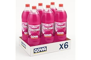 Goya Refresco Sabor Manzana Caramelizada y Chicle 6 x 2L, Formato Práctico Ideal para Compartir, Refrescante y Auténtico