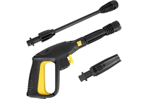 YUET Pistol och lans kit för Kärcher K2, K3, K4, K5, K6, K7, högtryckstvätt med snabbkontakt, justerbart spraymunstycke 2 320